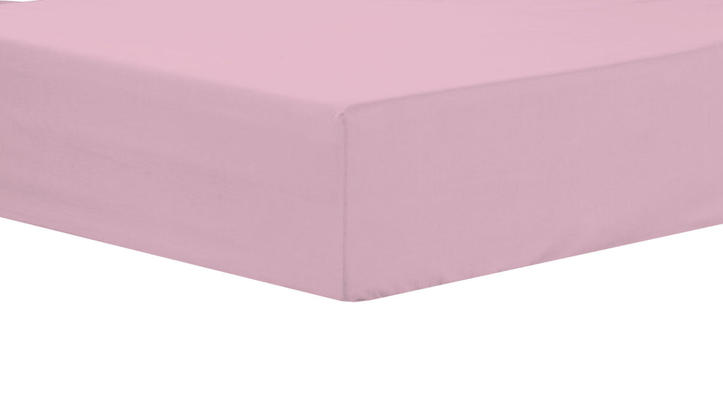 OLIVIA ROCCO Basics Fitted Sheet Indus Valley Cotton Linen Elasticated For Perfect Fit