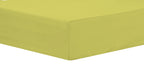 OLIVIA ROCCO Extra Deep Pocket Fitted Sheet Indus Valley Cotton Linen Blend OEKO TEX