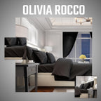 OLIVIA ROCCO Flannelette Brushed Cotton Easycare Fitted Sheets With Elastic Fit Design