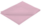 OLIVIA ROCCO Basics Flat Sheet Cotton Linen Blend Soft Luxurious Bedding In Multiple
