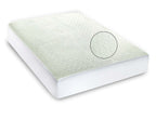 OLIVIA ROCCO Bamboo Quilted Waterproof Mattress Protector with Extra Deep Pocket Elastic