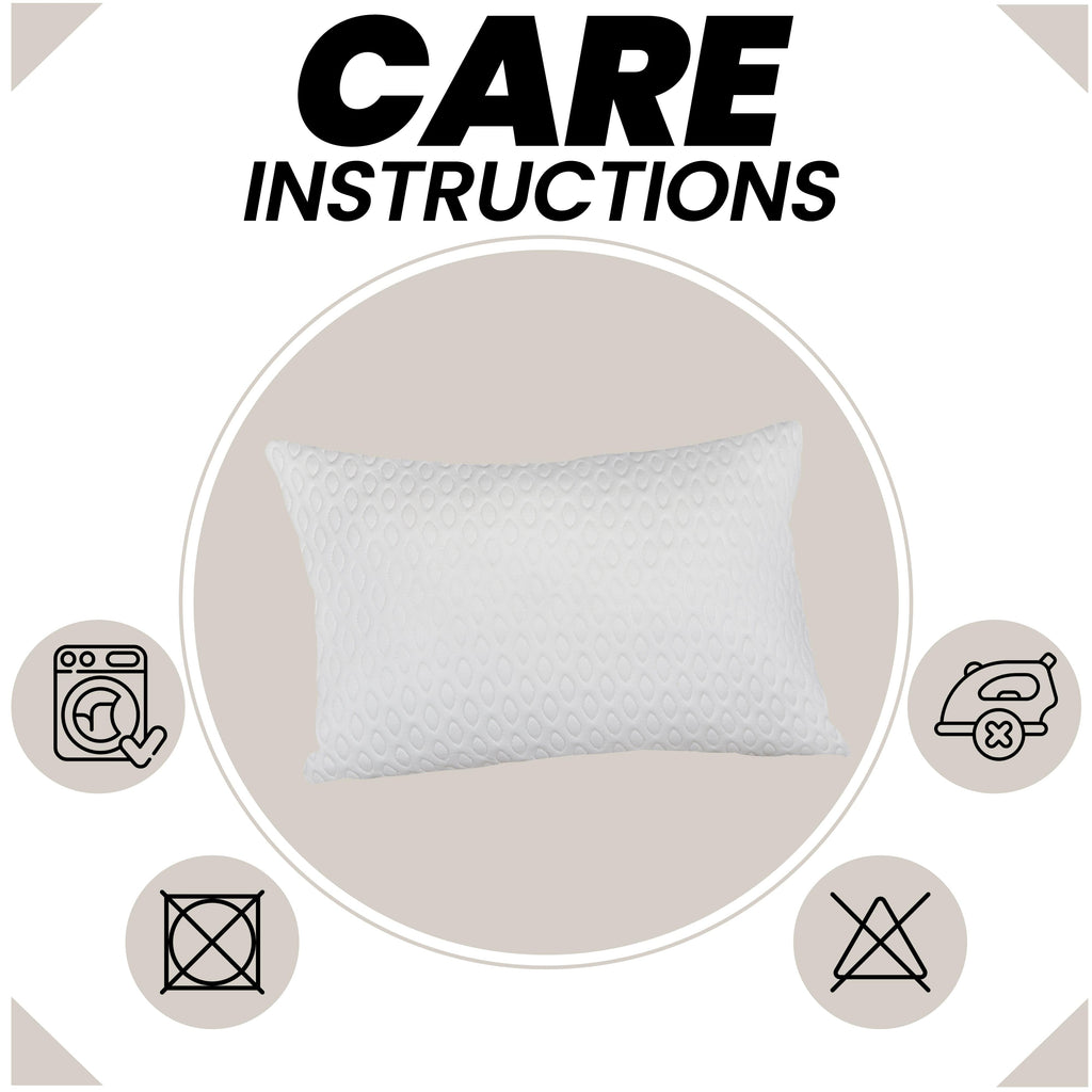 OLIVIA ROCCO Air Flow Pillow Hotel Quality Anti Snore Side Sleeper Premium Fibre Filling