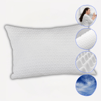OLIVIA ROCCO Air Flow Pillow Hotel Quality Anti Snore Side Sleeper Premium Fibre Filling