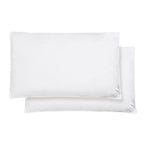 OLIVIA ROCCO 2 Pack Hypoallergenic Duck Feather And Down Pillows Hotel Quality Comfort