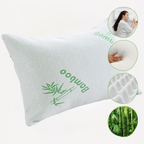 OLIVIA ROCCO Bamboo Memory Foam Pillow Hypoallergenic Cooling Luxury Fibre Filling
