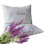 OLIVIA ROCCO Lavender Infused Microfibre Hotel Pillow Medium Support Hypoallergenic Side