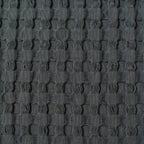 OLIVIA ROCCO Florian Checked Grey Throw Blanket Bedspread For Sofas Armchairs Settees