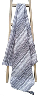 OLIVIA ROCCO Mia Bohemian Throw Blanket Tribal Striped Pattern Tasselled Edges for Sofas and Beds