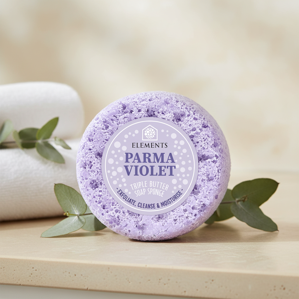 Parma Violet Soap Sponge