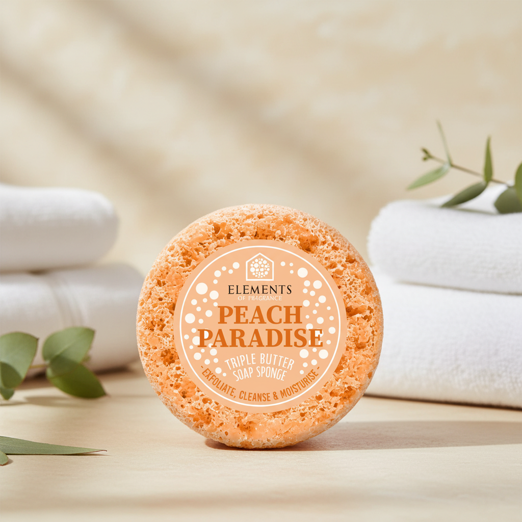 Peach Paradise Soap Sponge