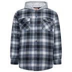 Wrangler Padded Hooded Shirt Jacket