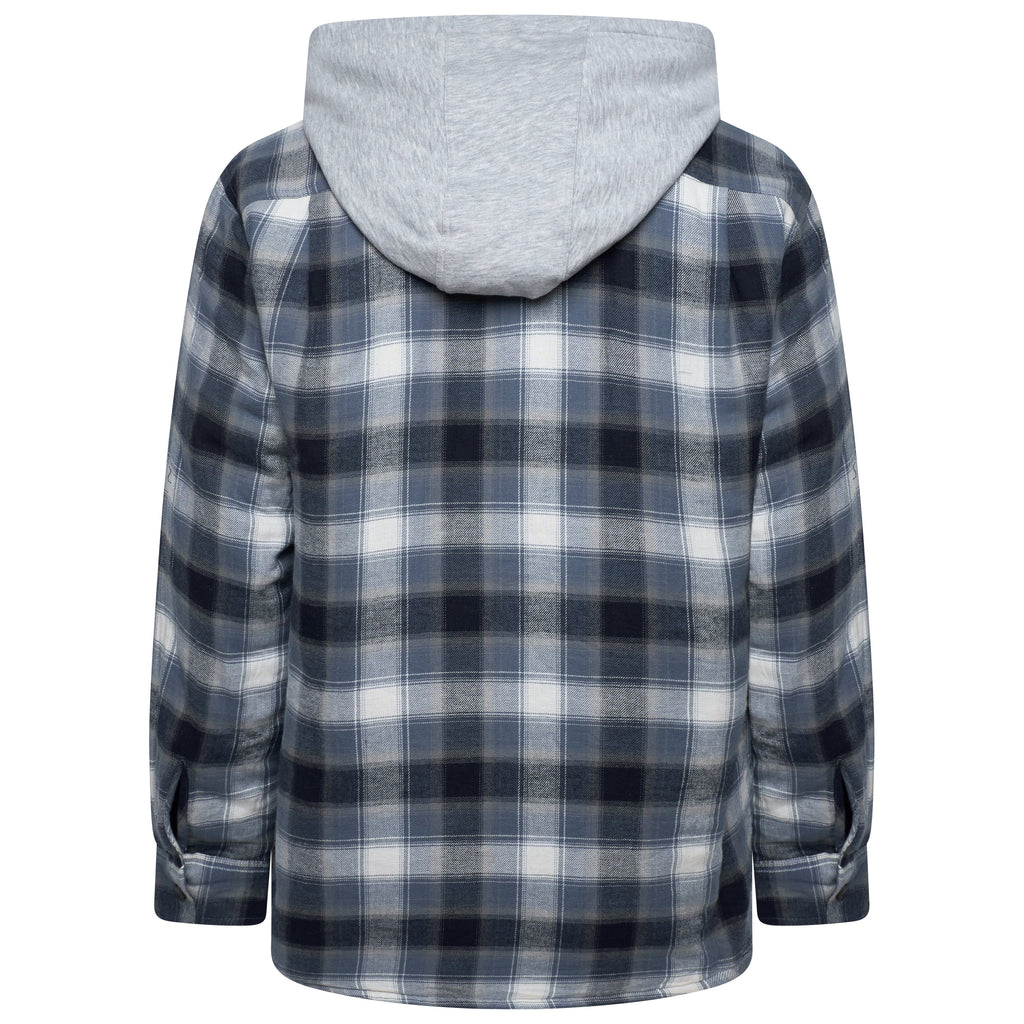 Wrangler Padded Hooded Shirt Jacket