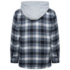 Wrangler Padded Hooded Shirt Jacket