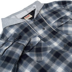 Wrangler Padded Hooded Shirt Jacket