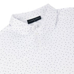 Island Green Dot Print Golf Sport Polo Shirt