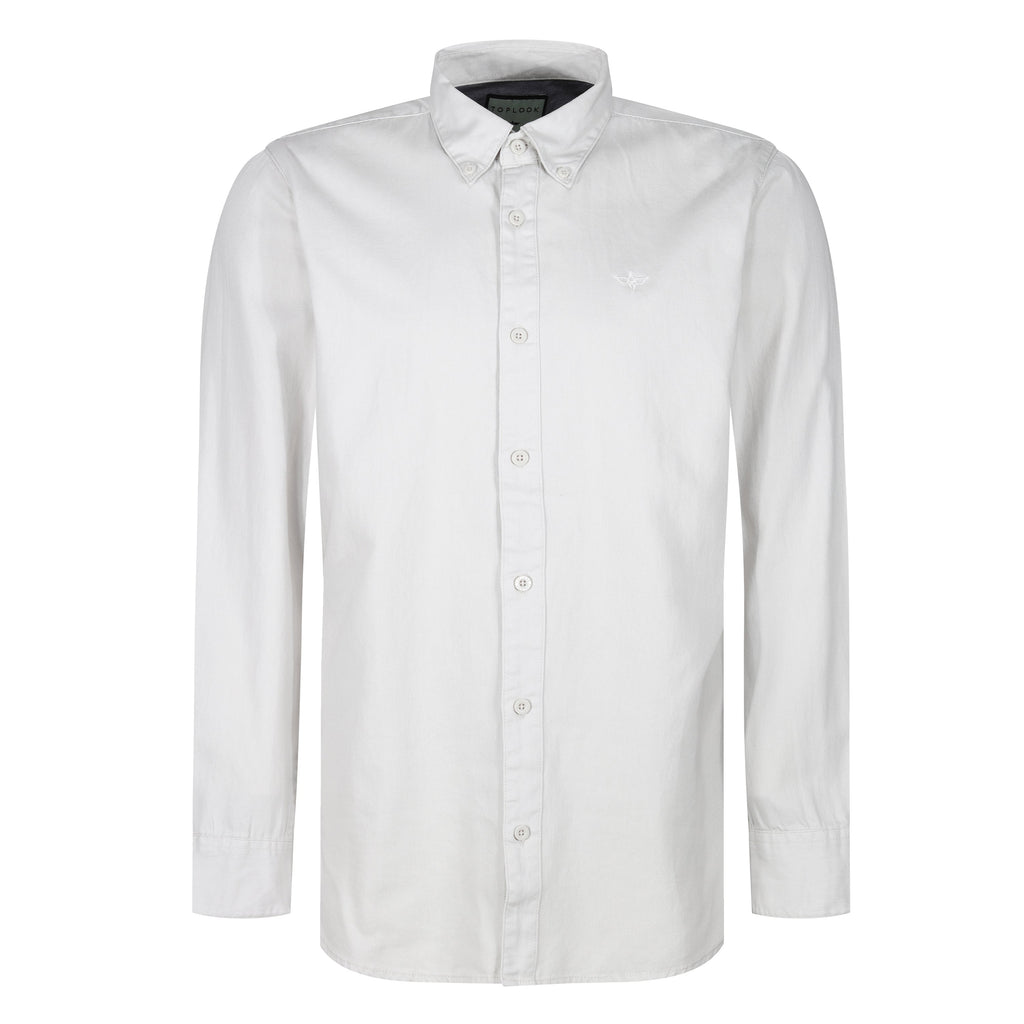 TL London Embroidered Logo Long Sleeve Shirt