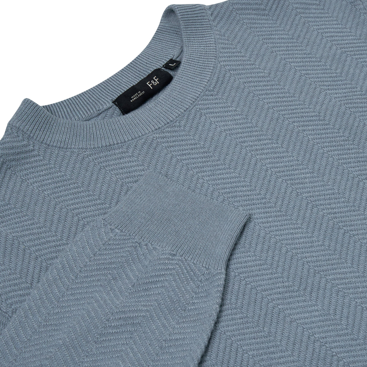 F&F Chevron Knit Pullover Jumper