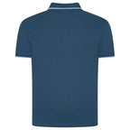 Evryone Contrast Tipped Polo Shirt