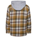 Wrangler Padded Hooded Shirt Jacket