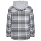 Wrangler Padded Hooded Shirt Jacket