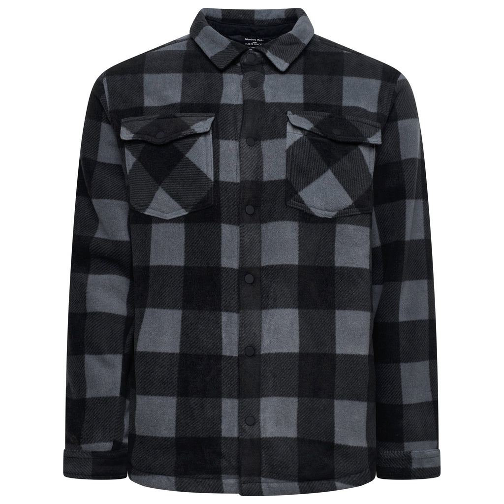 Member's Mark Sherpa Fleece Shacket Overshirt