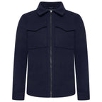 Brushed Winter Jacket with Pockets