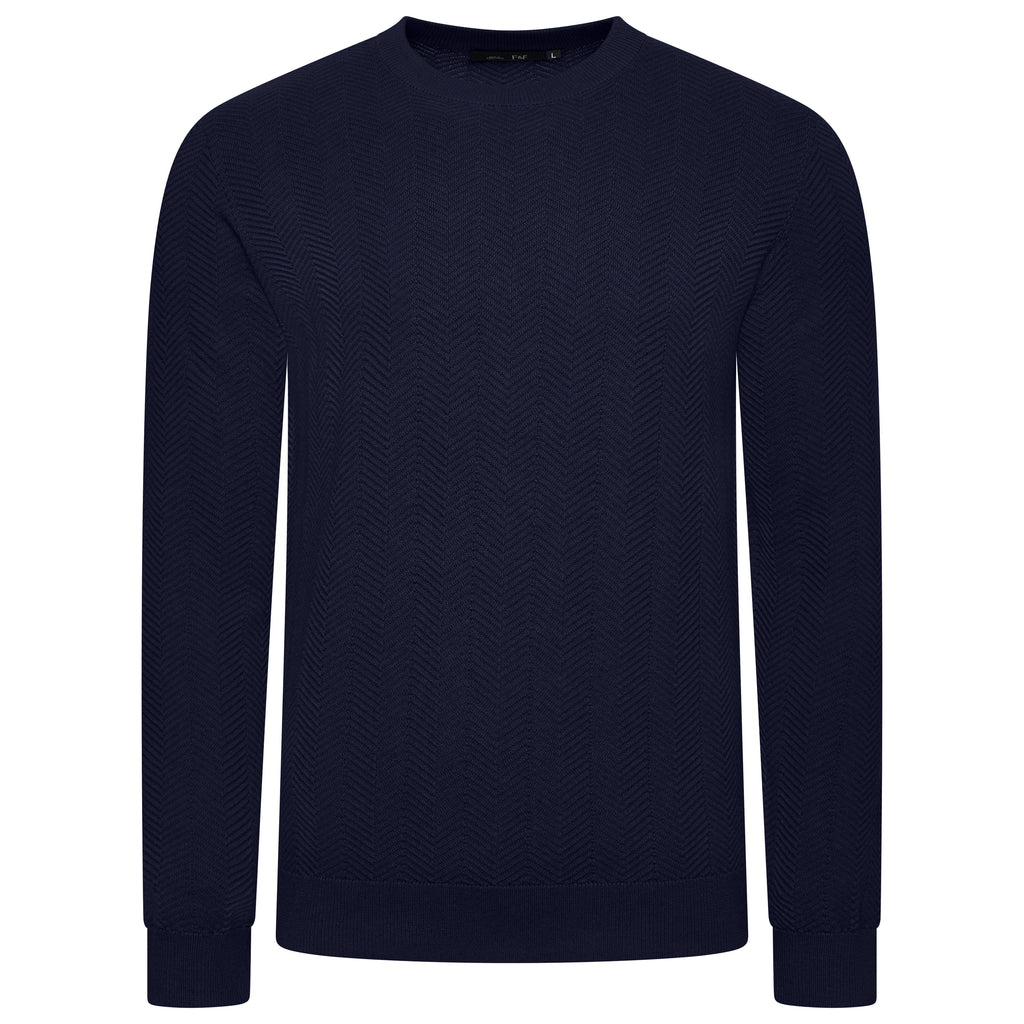 F&F Chevron Knit Pullover Jumper