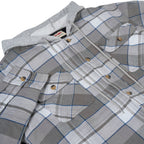 Wrangler Padded Hooded Shirt Jacket