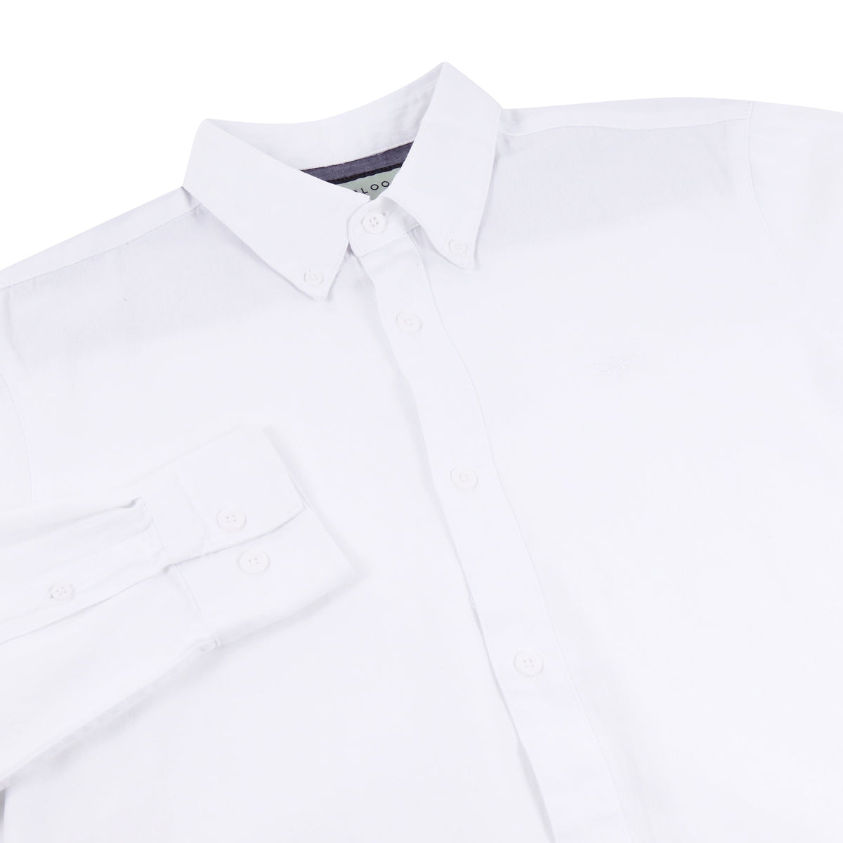 TL London Embroidered Logo Long Sleeve Shirt