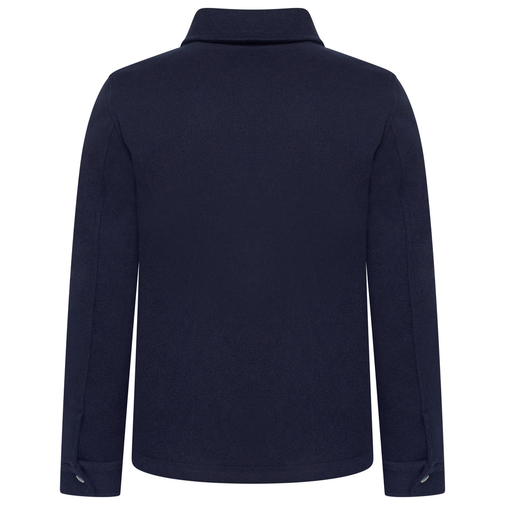Brushed Winter Jacket with Pockets