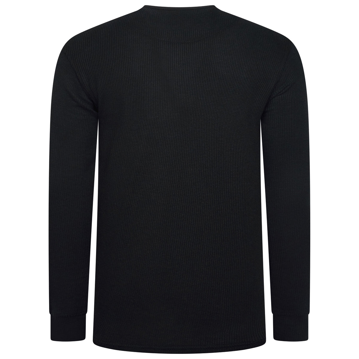 One Brand Crew Neck Waffle Knit T-Shirt