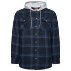 Wrangler Padded Hooded Shirt Jacket
