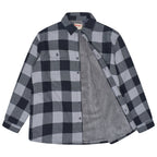 Wrangler Sherpa Lined Plaid Overshirt