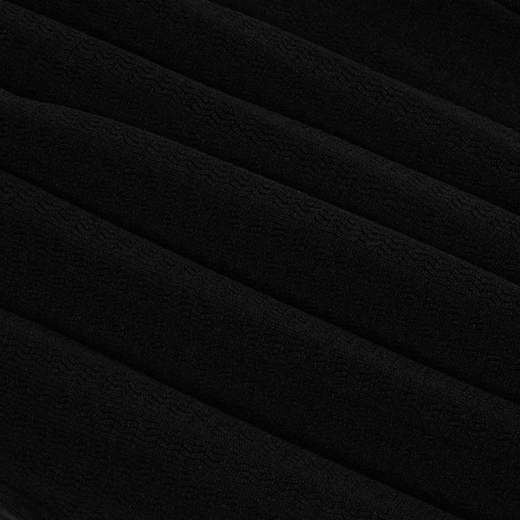Contempo Half Zip Stretch Ribbed Polo Jumper