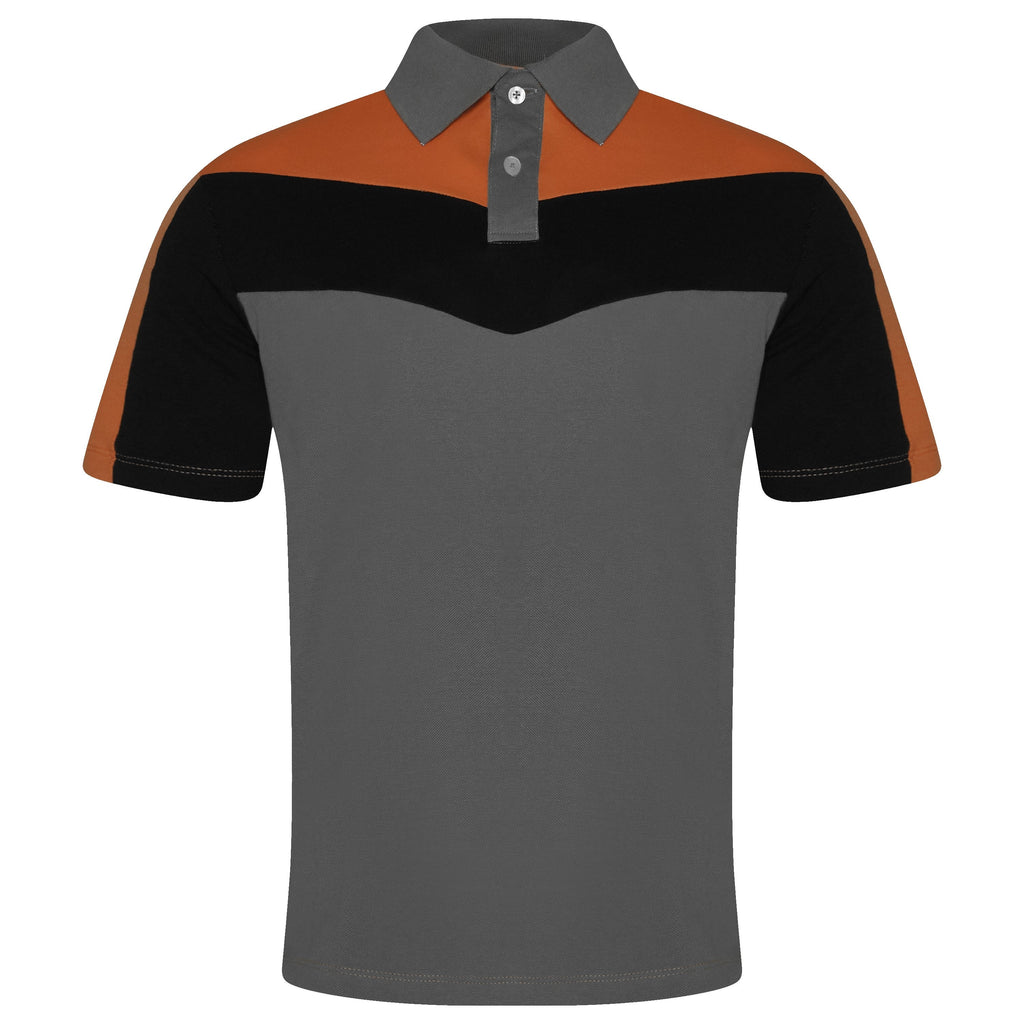 Evryone Contrast Stripe Polo Shirt