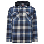 Wrangler Hooded Padded Overshirt Jacket