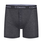 C Classics 3 Pack Button Fly Boxer Shorts