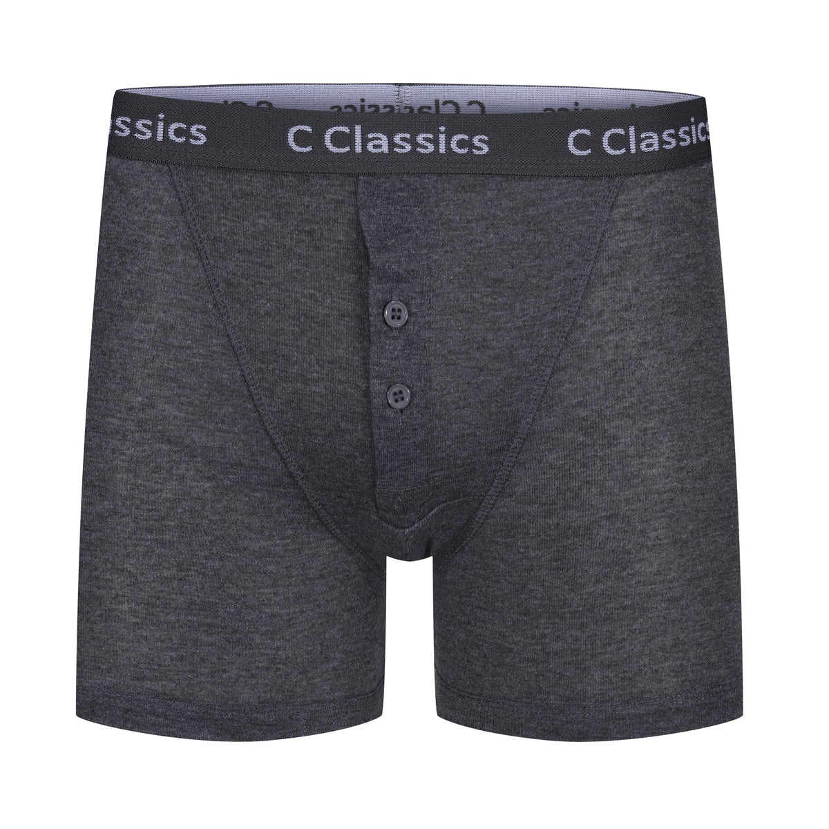 C Classics 3 Pack Button Fly Boxer Shorts