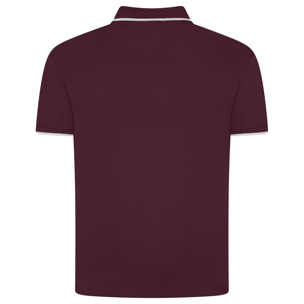 Evryone Contrast Tipped Polo Shirt