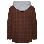 Wrangler Padded Hooded Shirt Jacket
