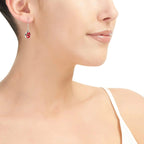 Poppy Teardrop Dangle Drop Earrings
