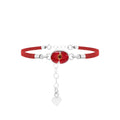 Poppy Oval Bracelet Vegan Suede