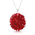 Poppy Full Moon Large Pendant Necklace