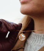 Sun and the Stars Mother of Pearl Necklace