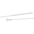 Miniature Rose Oval Pendant Necklace